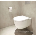 Wholesale low price smart Sanitary Ware ultraviolet rays Bathroom Ceramic Wall Hung Round multifunctional Toilet